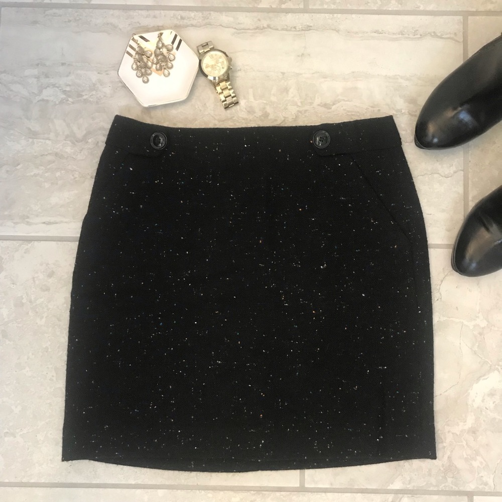The Limited Tweed Mini Skirt